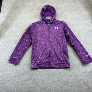 Under Armour Full Zip Hoodie Size Youth Medium